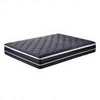 Matelas à ressorts ensachés individuels avec housse en tissu de coton pleine grandeur