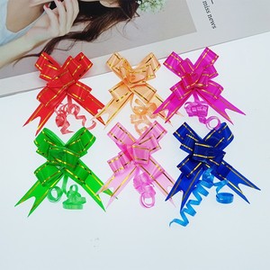 15Mm Trumpeter Latte Nghệ Thuật PP Nhựa Vòng Hoa Bow Ribbon Bướm Hình Dạng Giáng Sinh Trang Trí Kỳ Nghỉ Món Quà Đảng Streamer <span class=keywords><strong>Confetti</strong></span> - Product Image 2