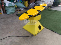 Nouveau design d'usine Machine personnalisée Simulateur de surf mécanique Interactives sportives Jouet Carnaval Jeu de planche de surf gonflable