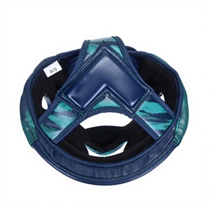 Casque de boxe en cuir pour enfants, réglable, personnalisable, protection sportive, casque de boxe élégant - Product Image 4