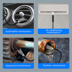 8Mm Auto Inspectie Borescope Drievoudige Lens Dual Display Semi-Stijve Kabel 2M Met 5 Inch Scherm Draagbare Endoscoop - Product Image 4