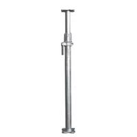 Étai de chantier réglable en aluminium et acier galvanisé, type Acrow, avec plaque de base plate, pour usage hôtelier