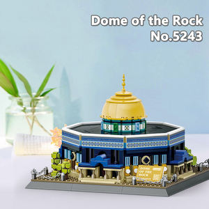Wange 5243 Dôme du Rocher Jérusalem – Blocs de construction créatifs, modèle éducatif pour enfants, ensemble de jouets à assembler, vente en gros - Product Image 2