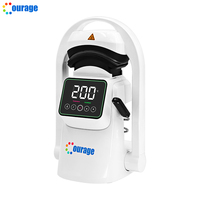 Nouvelle presse automatique portable 3 en 1 pour casquette et chapeau, machine de sublimation par transfert à chaud, facile à utiliser pour casquette
