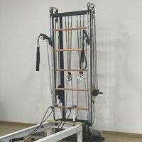 MJD-W58 Yarı Yüksek Alüminyum Pilates Reformerı Yarım Trapez Kulesi ile Yeni Güçlü Profesyonel Yoga Fitness Ekipmanı