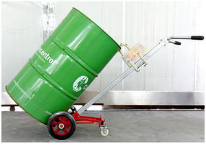 Manueller LKW-Transporter 350kg/450kg Ölfass-Hebevorrichtung Vierrad-Handkipper OEM Anpassbar - Product Image 5