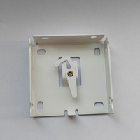 Support carré manuel de 3 pouces pour fascia de 3 pouces Vente en gros de composants de stores de haute qualité Support de support en métal