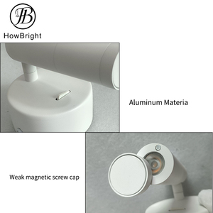 Trong nhà bề mặt gắn kết nội thất tại chỗ đèn tường Nhôm đèn cạnh giường ngủ shabbat dẫn đọc tường ánh sáng với xoay Bìa cửa sổ - Product Image 4