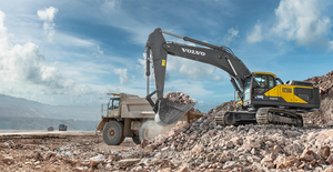 Excavadora de ruedas Volvo EC500, venta al por mayor, usada, nueva con componentes centrales, como bomba de Motor, caja de cambios, cojinete de engranajes PLC - Product Image 5
