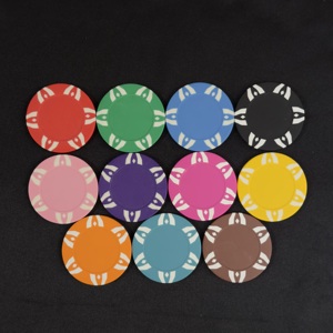 Production professionnelle de <span class=keywords><strong>jetons</strong></span> de <span class=keywords><strong>poker</strong></span> ABS 11.5g sans valeur faciale - Product Image 5