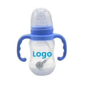 थोक बच्चे को बोतल दूध स्टॉक-120ml BPA मुक्त मानक कैलिबर विरोधी Colic नर्सिंग की बोतलें शिशु को दूध पिलाने के लिए