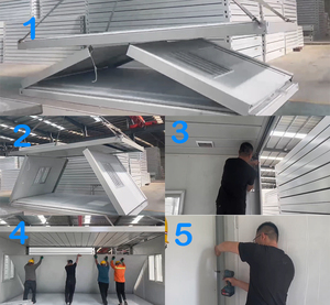 Casa Contenedor Plegable Lista para Habitar, de 20 pies o 40 pies, Casa Contenedor Prefabricada, Plegable, de Despliegue Rápido, en Paquete Plano - Product Image 3