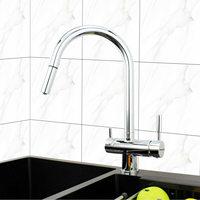 2023 DOGO nouveau robinet d'évier de cuisine extractible avec eau chaude et eau potable purifiée 3 voies robinet extractible