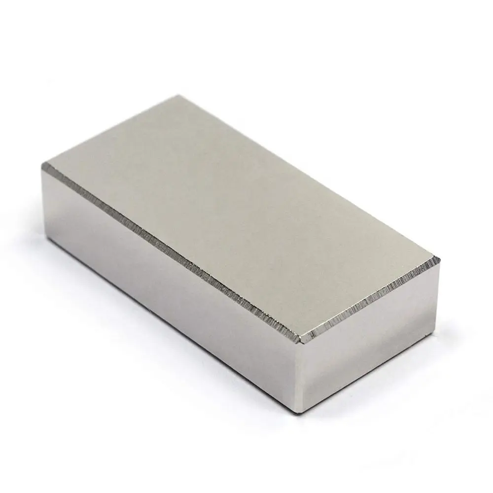 Langka Bumi Neodymium Magnet Blok N52 50X25X10