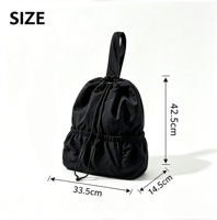 Sac fourre-tout décontracté haut de gamme personnalisé avec logo pour femme, multi-poches, léger, pour voyage, sac à main pour femme, sac de shopping quotidien