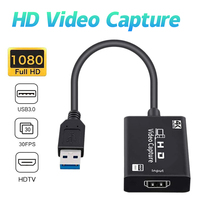 USB 3.0 转 HDMI 视频采集卡 输入输出 4K30Hz 1080p60Hz 高清视频采集卡