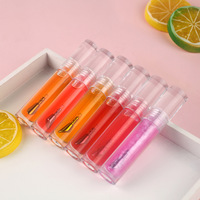 Lipgloss Mineral Glossy Tahan Lama Label Pribadi Grosir, Pigmentasi Tinggi, Tahan Air, Melembapkan, Vegan, Logo Custom