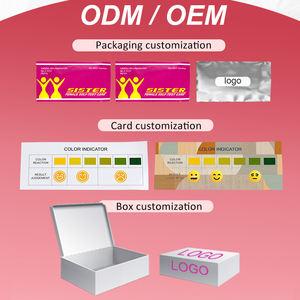 Oem Verkoop <span class=keywords><strong>Vagina</strong></span> Gezondheid Zelftest Kaart Custom Pakket Vrouwelijke <span class=keywords><strong>Vagina</strong></span> Ontsteking Vrouwelijke Vaginale Test Papier - Product Image 6