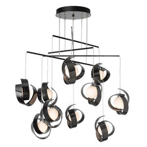 Lámpara Colgante Moderna, Ajustable en Altura, Diseño Único en Forma de Espiral, Lámpara de Metal para Restaurante - Product Image 1