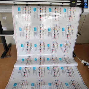 Korean Flex Banner Outdoor Printing Media Advertising Material Frontlit Flex Banner Rolls Advertising Canvas Materials