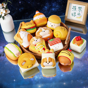 ของเล่นบีบคลายเครียดแบบใหม่ ดีไซน์การ์ตูนสมจริง รูปทรงเค้กและผลไม้เนื้อนุ่ม เด้งคืนรูปช้าๆ นำเข้าจากต่างประเทศ - Product Image 2