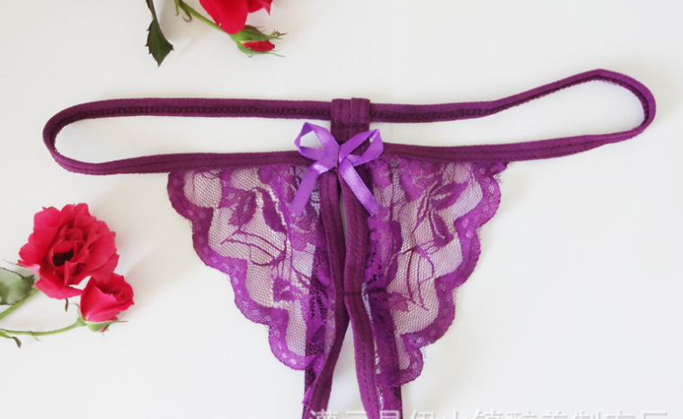 Women's Sexy Comfy Lace Decorated Lingerie Set Wholesale 2-Piece Panty and Bralette with Ruffles Comfortable Lenceria