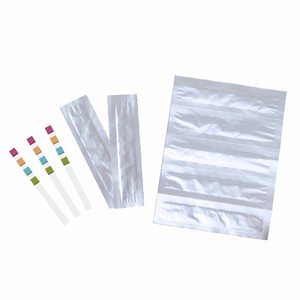 Bandelettes de test de pH 0-14 pour l'eau, la salive, les tests d'acidité et d'alcalinité de l'urine, 80x5 mm, 30 bandelettes par sachet - Product Image 4