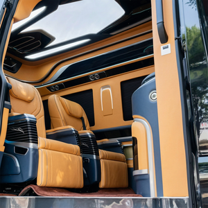 <span class=keywords><strong>Mercedes</strong></span> <span class=keywords><strong>Sprinter</strong></span> Modelo 2 Naranja de Lujo Premium, Conversión de Autocaravana con Interior Personalizado, Asientos de Cuero y Detalles Metálicos - Product Image 5