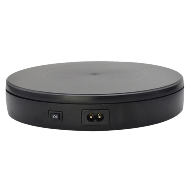 On Sale 22cm Electric Rotating Turntable Display Stand Live Video Shooting Props Turntable Jewelry Shoes Display Platform