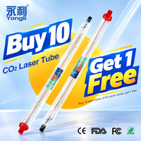 Tube laser CO2 en verre Yongli 100W 130W 150W pour machine de gravure et de découpe laser 6090 5070 4060 4050, acrylique, bois, MDF, cuir
