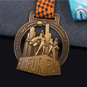 เหรียญตรามวย<span class=keywords><strong>ไทย</strong></span>มวยไทยทำจากโลหะทองเงิน3D เคลือบแบบสั่งทำ - Product Image 1