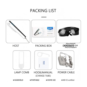 Panneau de photothérapie UVB 311 nm 6/12/48 tubes Panneau lumineux NB-UVB pour le traitement des maladies de la peau - Product Image 5