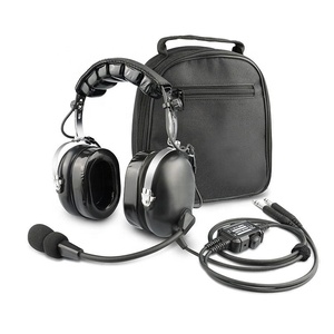 Estuche Portátil para Auriculares de Aviación con Cable - Negro - Product Image 2