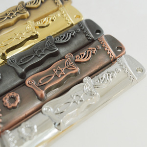XIFENG Judaica Israël Sceau messianique Mezuzah Métal Menorah Porte <span class=keywords><strong>Mezuza</strong></span> - Product Image 2