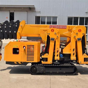 Mesin hidrolik Motor penggerak laba-laba derek perayap Spider Boom mesin angkat dengan hidrolik teleskopik oculger - Product Image 4