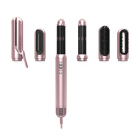 Sèche-cheveux multifonction pliable haute vitesse 5-en-1 1200W 110 000 tr/min, couleurs personnalisables pour usage hôtelier