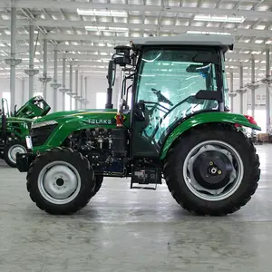 New cover hood design 60hp 70hp farm tractor with enclosed heater cabin
