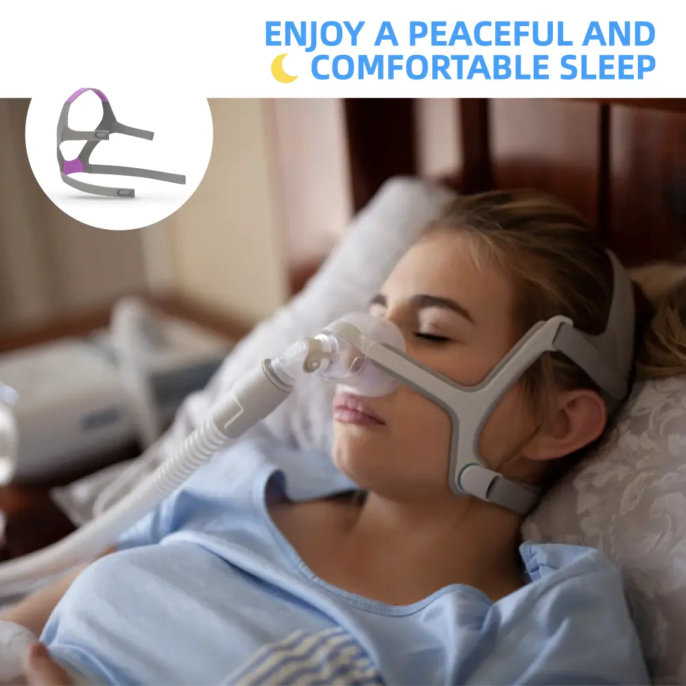 CPAP mặt nạ Headgear dây đeo tương thích với resmed airfit F20 N20 airtouch F20 N20