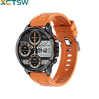 Montre connectée intelligente OEM 2026 AI Explorer Pro SW01 avec écran de 1,7 pouce, assistant vocal IA, GPS, étanche, pour le sport et le fitness