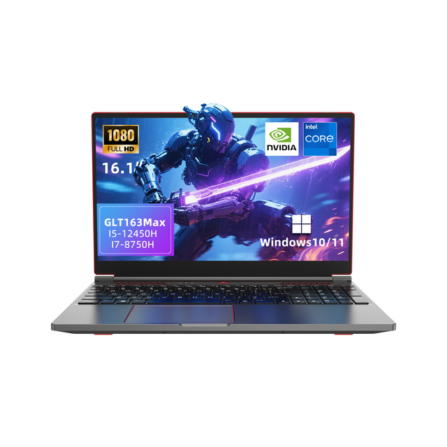 Fast Delivery New Intel 16.1 Inch 8GB/16GB 512GB/1TB 144Hz Win11 Mini Gaming Laptop Dual Fan Cooling Business Notebook