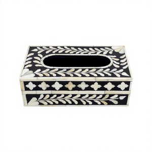 Nouveau Style os incrustation boîte à mouchoirs à la main multi-usage porte-serviettes pour salle à manger cuisine salle de bain Table utiliser boîte à mouchoirs taille personnalisée - Product Image 5