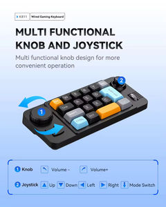 2026 Hot Swap Wired Mechanical <b>Keyboard</b> with Volume Scroll Jostic 19Keys Programmer Keypad for Computer Laptop - Product Image 6