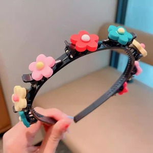 Accesorios para el Cabello de Niñas - <span class=keywords><strong>Diadema</strong></span> Trenzada para Bebés, <span class=keywords><strong>Diadema</strong></span> para Cabello <span class=keywords><strong>Suelto</strong></span>, Pinza para el Cabello Trenzada para Niñas, Accesorio para el Cabello de Verano - Product Image 4