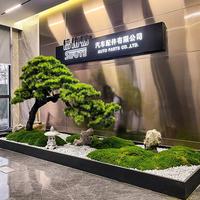 Bonsaïs artificiels personnalisés en pin Podocarpus pour décoration intérieure et extérieure, mariages, remises de diplômes, Noël