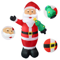 Père noël gonflable extérieur intérieur noël gonflable publicité gonflables