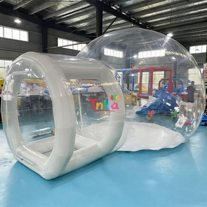 Casa Gonfiabile Personalizzata per Esterni con Tunnel in PVC, Facile da Montare, Capacità 4-5 Bambini, per Campeggio e Parchi <span class=keywords><strong>Avventura</strong></span> - Product Image 1