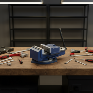 Tornillo de Banco Fervi con Base Giratoria de 360 Grados - Product Image 3