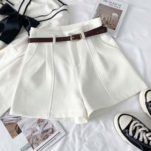 I-0573 Factory Fashion Style Casual Shorts for <b>Women</b> Loose Casual Wide Leg Shorts - Product Image 3
