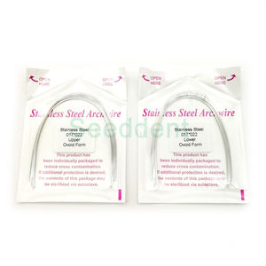 Filo ortodontico ortodontico dentale in acciaio inossidabile rotondo rettangolare - Product Image 5