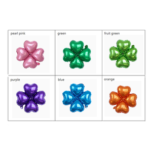 Ballons pour la fête de la Saint-Patrick, fournitures de fête sur le thème vert, <span class=keywords><strong>arche</strong></span> de ballons en forme de cœur et de trèfle à quatre feuilles - Product Image 4